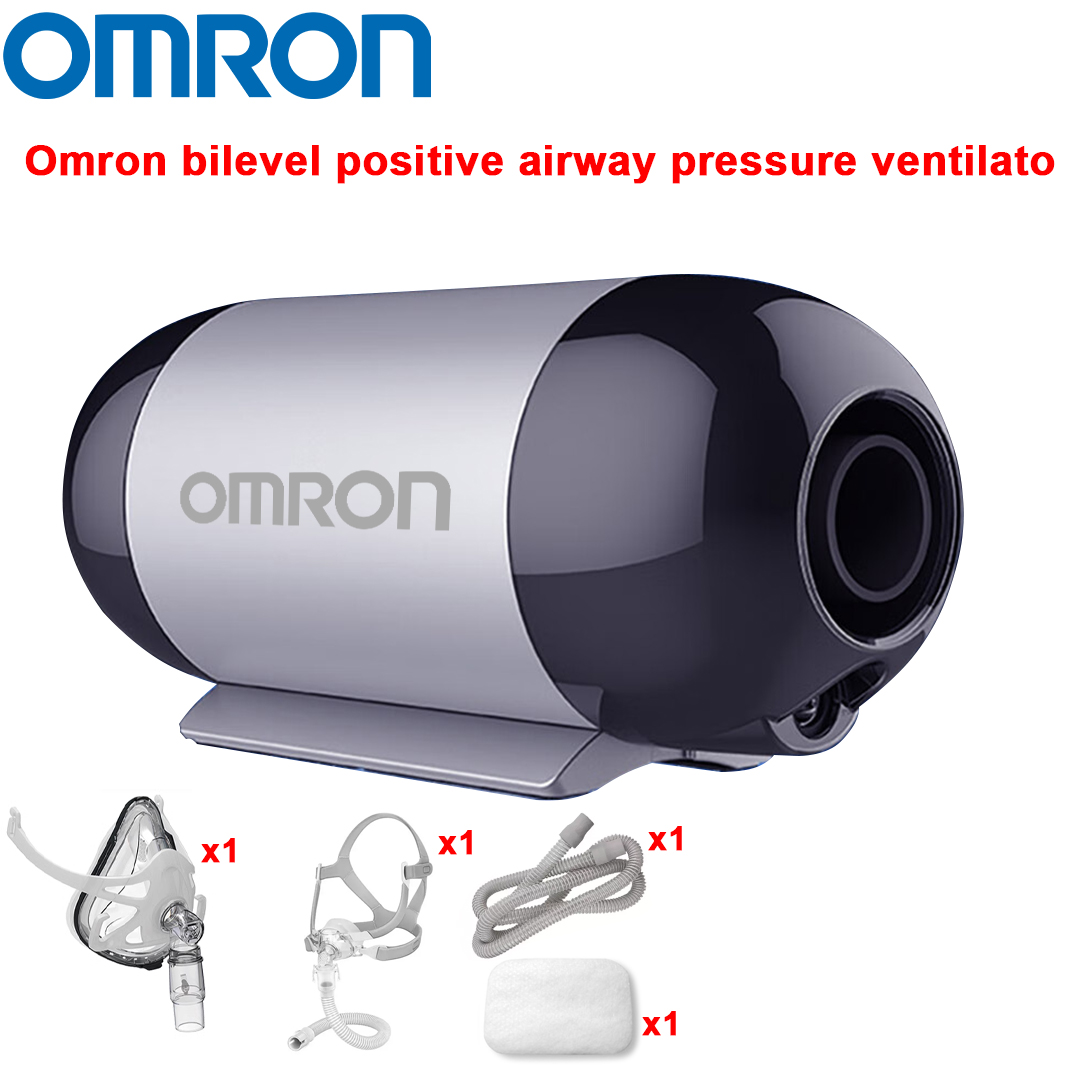 Ventilator Omron cu presiune pozitivă în două etape, [fără baterie cu litiu încorporată], cablu de alimentare * 1, mască pentru gură și nas * 1, mască nazală * 1, filtru de bumbac * 1, tub de respirație * 1, (fără date) detecție înregistrare) (Fără funcție de generare de oxigen) (Fără umidificator), sac de depozitare*1, memento de presiune scăzută a aerului/scurgeri de aer